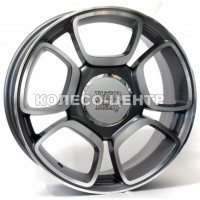 WSP Italy Fiat (W157) Forio 7x17 4x100 ET37 DIA56,6 (anthracite polished)